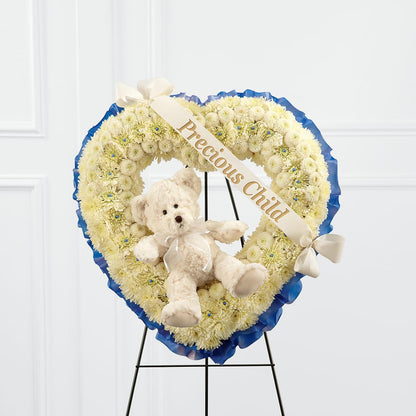 Precious Child Standing Heart –  Oopsie Daisy Florist, Raeford NC