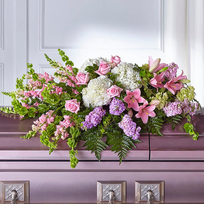 Life's Gratitude Casket Spray –  Oopsie Daisy Florist, Raeford NC