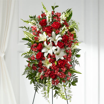 Everlasting Memory Standing Spray –  Oopsie Daisy Florist, Raeford NC