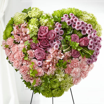 Heartwarming Standing Heart –  Oopsie Daisy Florist, Raeford NC