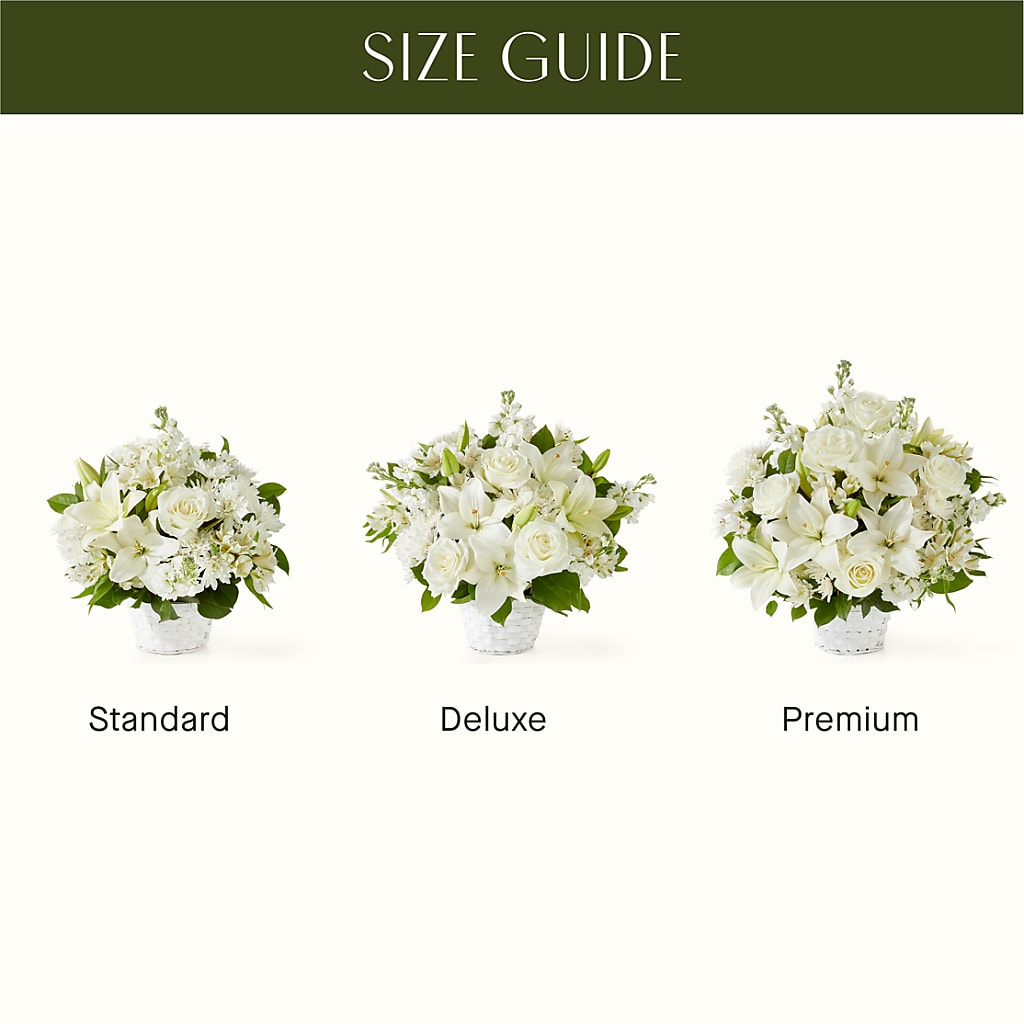 Peaceful Reflections Arrangement –  Oopsie Daisy Florist, Raeford NC