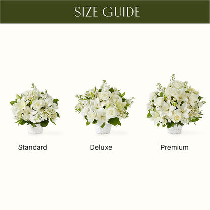 Peaceful Reflections Arrangement –  Oopsie Daisy Florist, Raeford NC