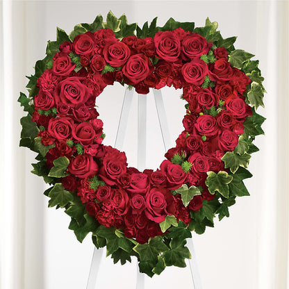 Wholehearted Standing Spray –  Oopsie Daisy Florist, Raeford NC