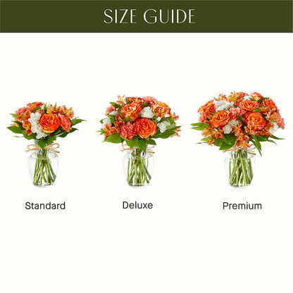 Apricot Glow Bouquet –  Oopsie Daisy Florist, Raeford NC