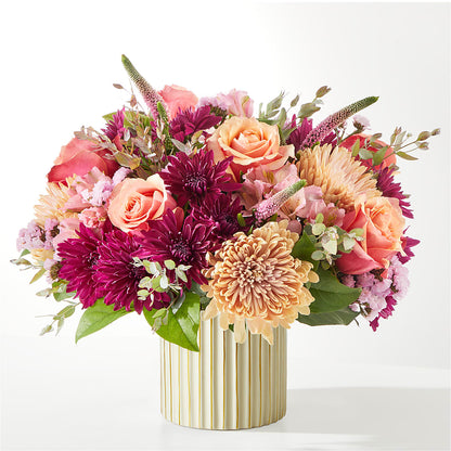 Berry Cobbler Bouquet with Ivory Vase –  Oopsie Daisy Florist, Raeford NC