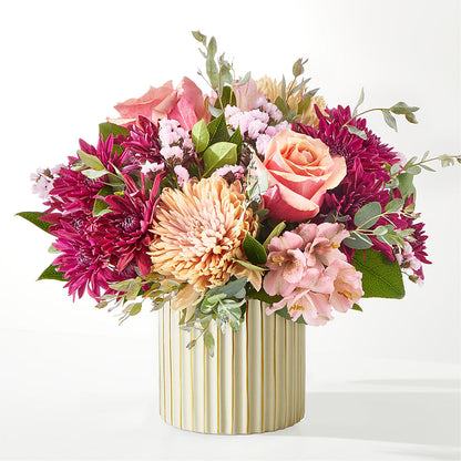 Berry Cobbler Bouquet with Ivory Vase –  Oopsie Daisy Florist, Raeford NC
