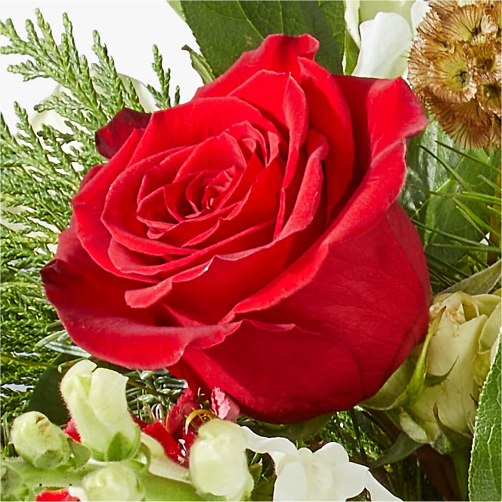 Deck the Halls Bouquet –  Oopsie Daisy Florist, Raeford NC