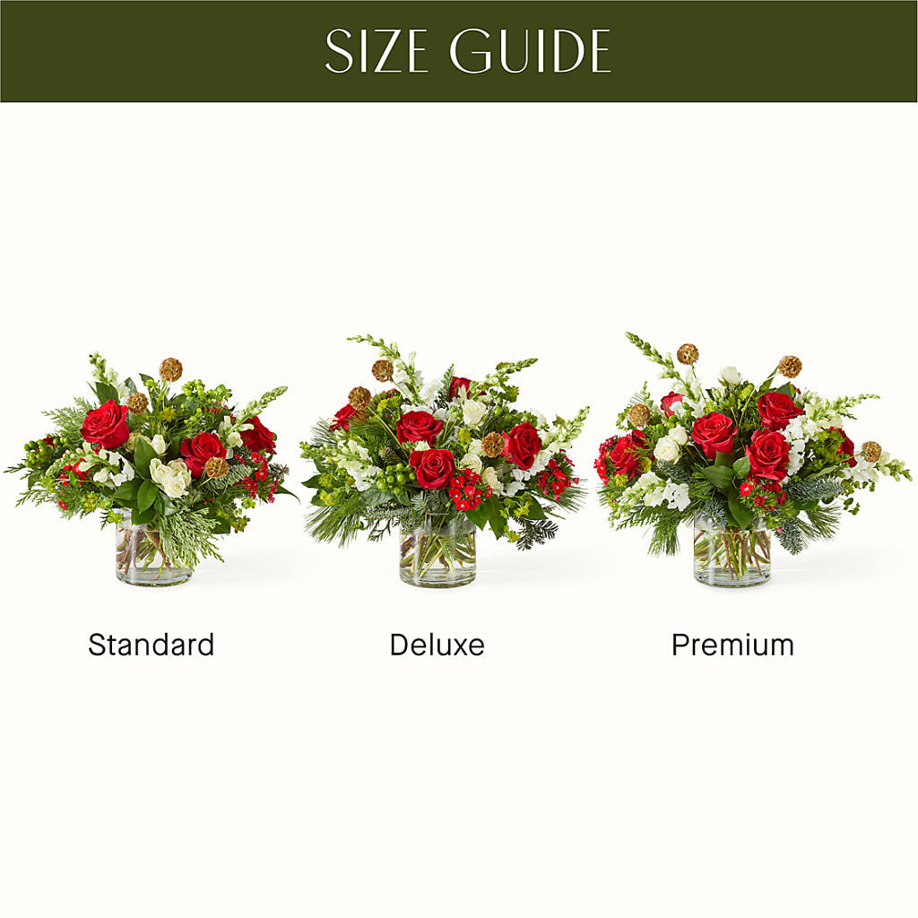 Deck the Halls Bouquet –  Oopsie Daisy Florist, Raeford NC