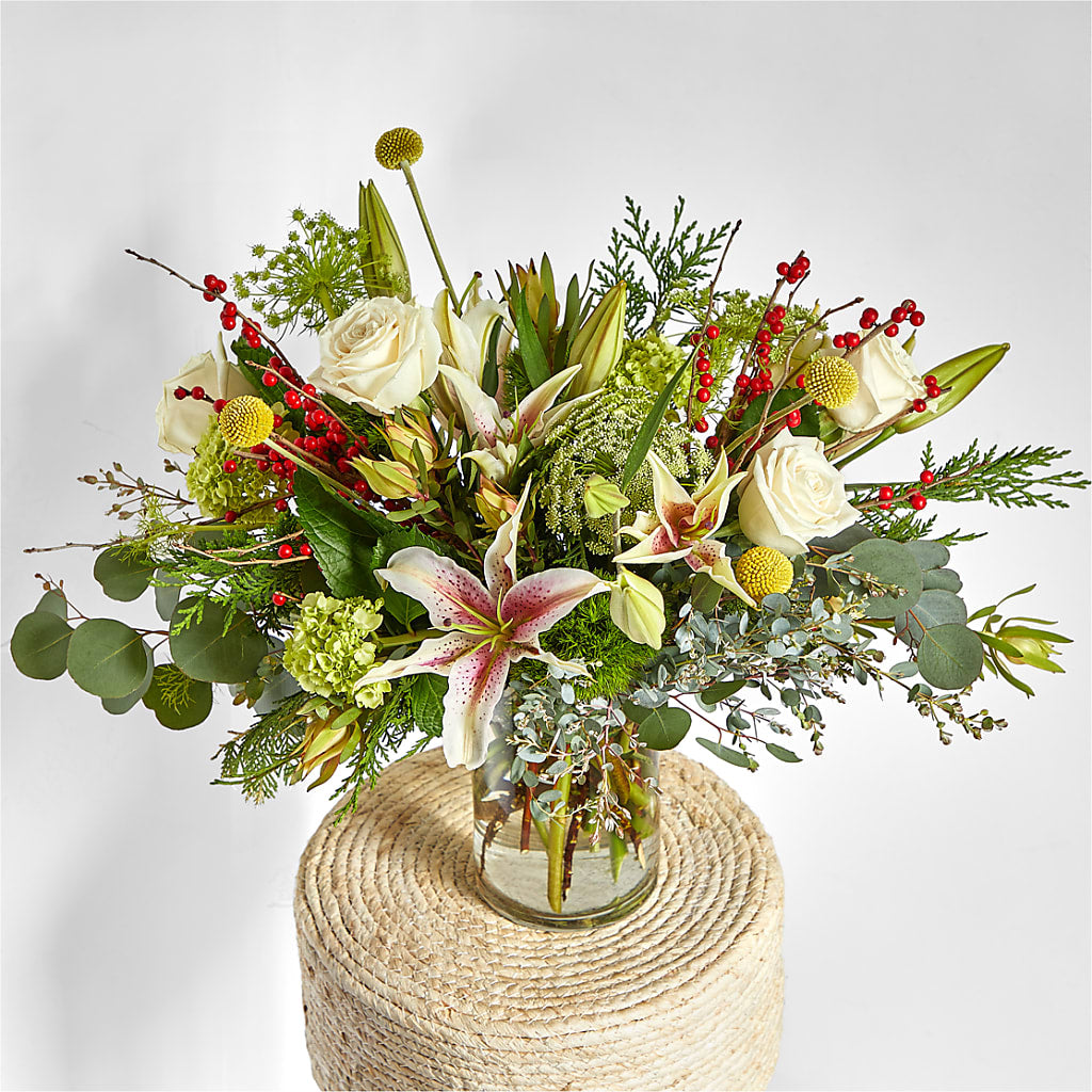 Berry & Bright Bouquet –  Oopsie Daisy Florist, Raeford NC