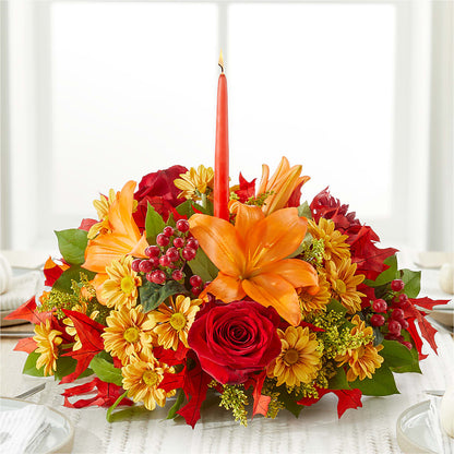Autumn's Embrace Centerpiece –  Oopsie Daisy Florist, Raeford NC