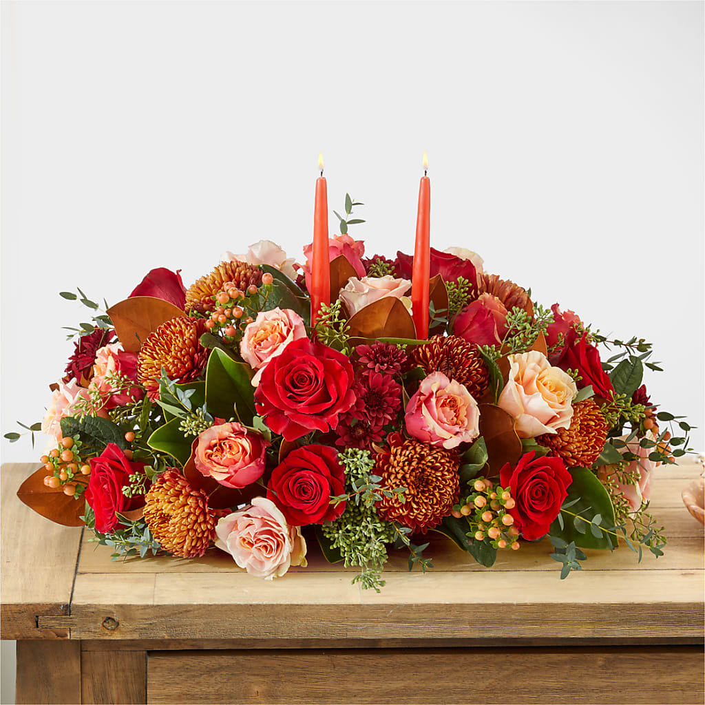 Gather Near Centerpiece –  Oopsie Daisy Florist, Raeford NC
