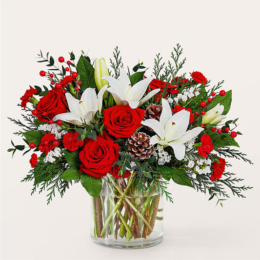 Best in Snow Bouquet –  Oopsie Daisy Florist, Raeford NC