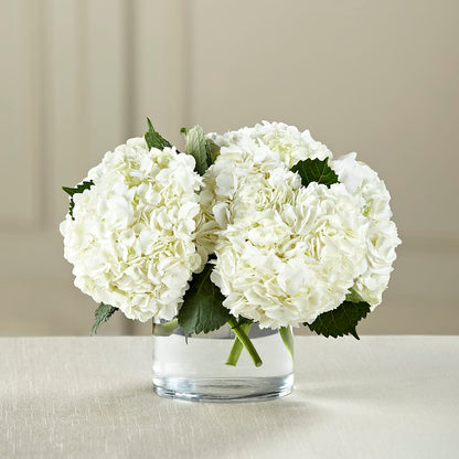 White Hydrangea Bouquet –  Oopsie Daisy Florist, Raeford NC