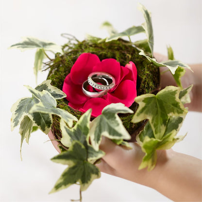 Lila Rose Ring Nest –  Oopsie Daisy Florist, Raeford NC