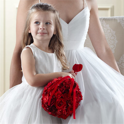 Pure at Heart Flower Girl Arrangement –  Oopsie Daisy Florist, Raeford NC